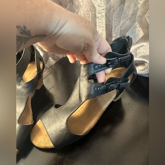 Croft & Barrow Women’s Black Sandals Size 9M - Picture 3 of 12